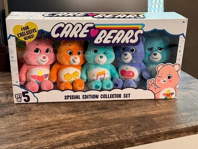 Care Bears специальный выпуск коллекционный набор из 5 новый - Изображение 1 из 4