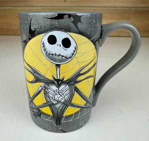 Jack Skellington Mug Disney Nightmare Before Christmas Cup Ceramic Gothic VGC - Picture 1 of 7