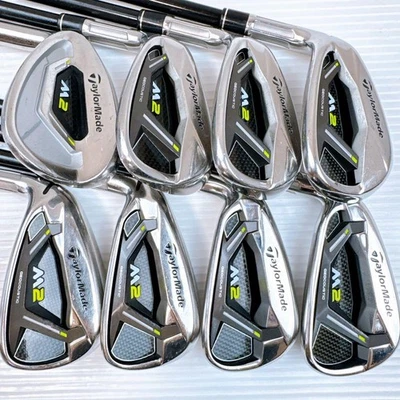 TaylorMade M2 Iron Set 8pcs 5-PW,GW,SW TM7-217 Graphite Flex R Left-Handedlex S - Image 1 of 4