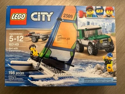 LEGO 60149 City 4x4 with Catamaran New Sealed - Image 1 of 2