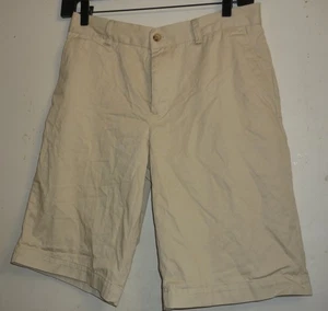 Polo Ralph Lauren Boy's Shorts Size 18 Khaki Beige Classic Chino - Picture 1 of 5