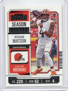 2023 Panini Contenders Deshaun Watson #24 Cleveland Browns - Picture 1 of 2