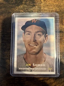 1957 Topps # 57 Jim Lemon EX-EXMINT - Picture 1 of 8