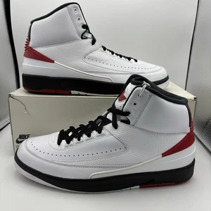 Nike Air Jordan 2 II Retro Chicago 2022 DX2454-106 Men’s Size 11.5 Clean🔥 - Picture 1 of 7