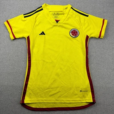 Colombia National Team Jersey Adidas Soccer Mens Medium Slim Aeroready - Image 1 of 4