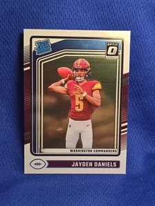 2024 Panini Donruss Optic Football Rated Rookie Jayden Daniels #248 RC - Bild 1 von 2