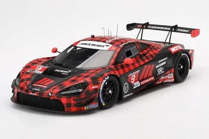 New TRUESCALE McLAREN 720S GT3 EVO 4.0L V8 2024 1:18 Model Car RED TS0601 KidBX - Picture 1 of 3