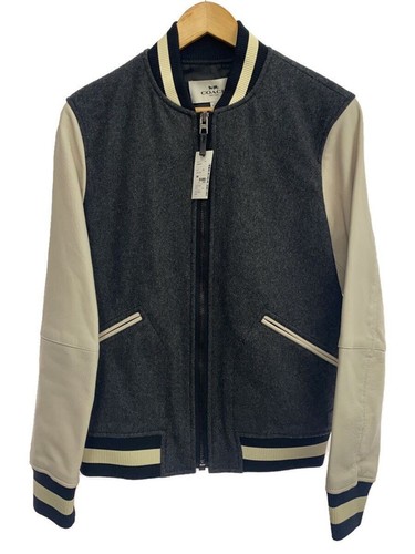 Giacca Coach Stadium XS lana grigio F86524 usata