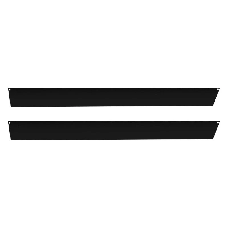 For Jeep CJ5 1976-1983 Warrior S906UX Smooth Black Side Plates w Lip - Image 1 of 1