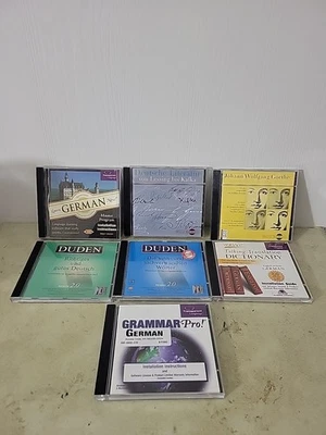 Lote de 7 CDs Aprende Alemán en Alemán Foto 1 de 4