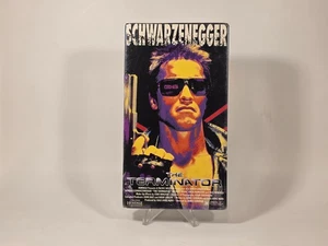1991 THE TERMINATOR Arnold Schwarzenegger VHS TAPE New Factory Sealed Hemdale - Foto 1 di 6