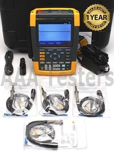 Fluke 190-104 Series II Scopemeter 4 Channel 100MHz Oscilloscope - Picture 1 of 13