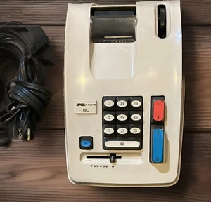 Kmart Electric Adding Machine Model 80 Works/tested - Picture 1 of 7