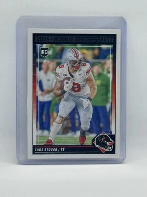 2024 Panini Score Rookie #353 Cade Stover Houston Texans Football Card - Image 1 of 2