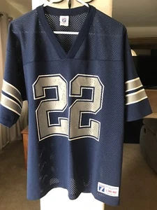 Logo 7 Emmitt Smith #22 Dallas Cowboys Trikot Shirt Gr. Herren L (46-48) Vintage - Bild 1 von 10