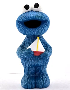 Figura de colección vacía botella de baño burbuja monstruo galleta calle sésamo - Imagen 1 de 11