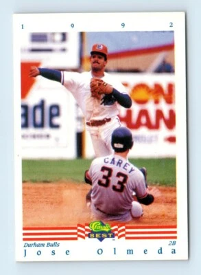 1992 Classic Best Jose Olmeda Durham Bulls #95 - Image 1 of 2