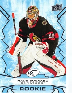 2022-23 Upper Deck Ice #137 Mads Sogaard RC - Picture 1 of 2