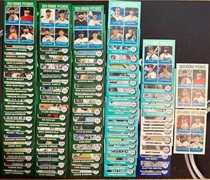 2024 Topps Heritage High Number Lot of 90 (55 Green, 25 Aqua, 7 White, & 3 Blue) - Bild 1 von 1