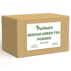 Wholesale Sencha Green Tea Powder Bulk All Natural, Low Calorie 50kg (110 lbs) - Picture 1 of 7