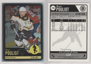2012-13 O-Pee-Chee Black Rainbow Foil /100 Benoit Pouliot #136