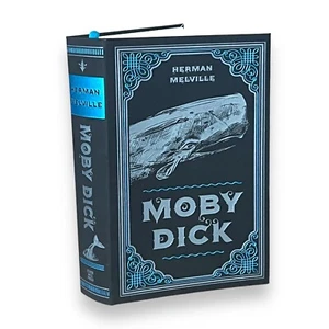 MOBY DICK by Herman Melville Soft Faux Leather Flexi Bound Classics Gift Book - Bild 1 von 8