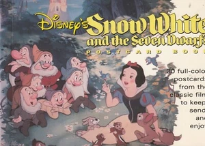 Disney's Snow White and the Seven Dwarfs: A Book of 30 Postcards, Hyperion Press - Picture 1 of 8