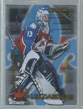1997-98 Donruss Canadian Ice Les Gardiens #1 Patrick Roy 1156/1500 (ref37626)