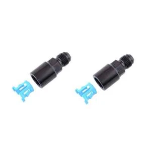1pc 6AN Male Flare To 5/16" SAE Quick-Disconnect Female Push-On EFI Fuel Fitting - Picture 1 of 5