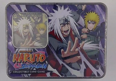 Naruto CCG - SERIE 7 LATA INTOCABLE C Jiraya y el 4to Hokage 3 DE 3 PRECINTADO Foto 1 de 4