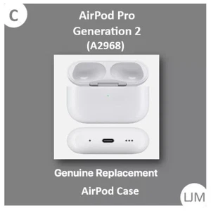 AirPod Pro 2nd gen MagSafe Charging Case USB-C A2968 mid 2023⭐⭐⭐⭐⭐ - Picture 1 of 1