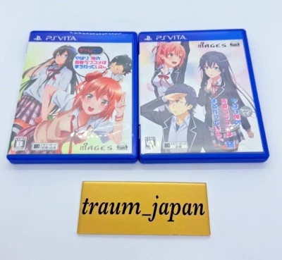 PS Vita Yahari Game demo Ore no Seishun Love Come wa Machigatteiru & Zoku set - Image 1 of 3