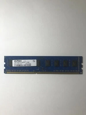 Elpida 2GB 2Rx8 PC3-8500U Non-ECC Computer Memory RAM (EBJ21UE8BDF0-AE-F) - Image 1 of 2