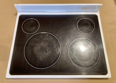 Estufa de vidrio Maytag Range W10211389 BLANCA MER7662WW0 RY1711628 Foto 1 de 4