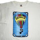 Vintage 90s Zephyr Hot Air Balloon Shirt XL Guam USA Tomcat Tees Single Stitch
