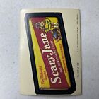 1980 Topps Chewing Gum Wacky Packages Series 3 SCARY JANE Candy Card #137 EX-NM