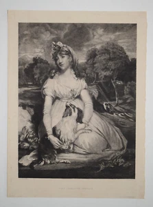 John Hoppner LADY CHARLOTTE GREVILLE Gravure JEANNIN Salmon 1893 - Bild 1 von 1