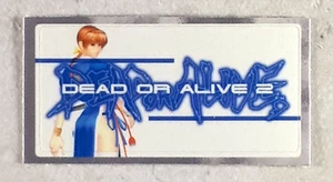 Memory Card Sticker DOA 2 DEAD OR ALIVE 2 PlayStation PS2 - Picture 1 of 1