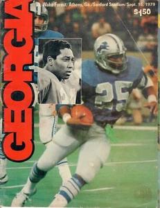 University of Georgia vs. Wake Forest Football Program September 15, 1979 - Picture 1 of 1