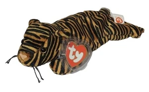 Ty Beanie Baby - STRIPES the Tiger (Dark Version)(3rd / 2nd Generation) MWNMT - Picture 1 of 13