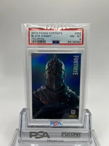 2019 Panini Fortnite Series 1 USA Holofoil #252 Black Knight PSA 8 NM-MT 🔥 - Picture 1 of 3