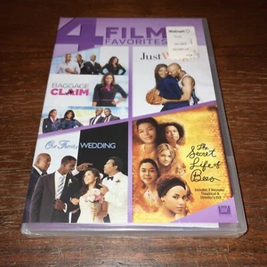 4 Film Favorites (Baggage Claim/Just Wright/Our Family Wedding/Life of Bees) NEW - Picture 1 of 8