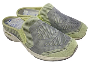 Easy Spirit TakeKnit2 Women’s Mule/Clogs~Gray & Lt. Green 330~Sz. 9~NIB! - Picture 1 of 3