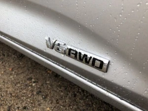 2xGenuine Holden Badges Chrome V6 AWD Badge Buick GM OPEL Vauxhall Holden Saturn - Picture 1 of 9