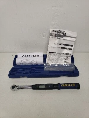 Carlyle 3/8" Digital Torque Wrench ETW38 w/ Case and instructions FREE SHIPPING - Image 1 of 4