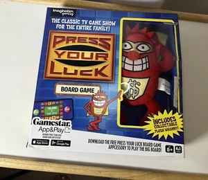 Imagination Gaming Press Your Luck Board Game Game star App&Play With Plush Wham - Picture 1 of 6