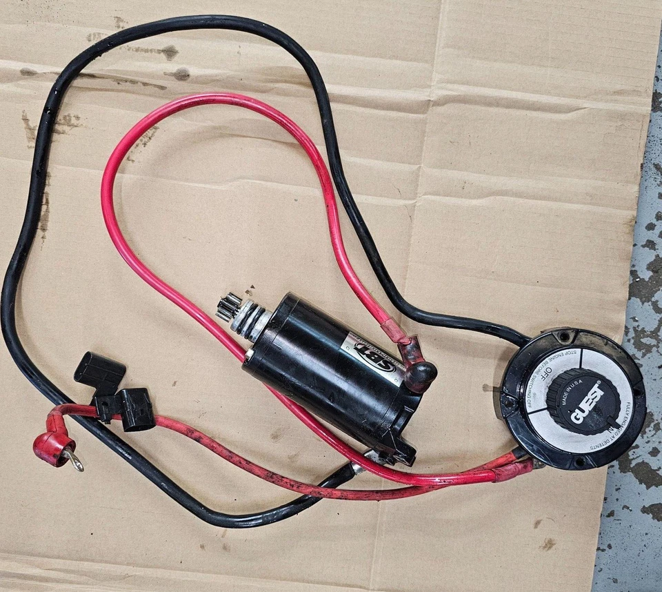 Sea Doo RXT RXTX GTX LTD RXP GTI 4-tec electric starter starting motor 420888994 - Image 1 of 1