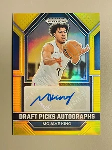 Mojave King LA Lakers 2023-24 Panini Prizm Draft Picks Auto GOLD /10 RC - Picture 1 of 2