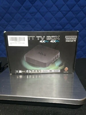 MXQ Pro 4K OTT TV BOX INTERNET TV Multimedia Gateway CPU 64 BIT, Quad Core= - Image 1 of 4