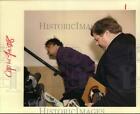 1994 Press Photo Jimmy Earl Van Cleave Taken Into Custody in Houston, Texas